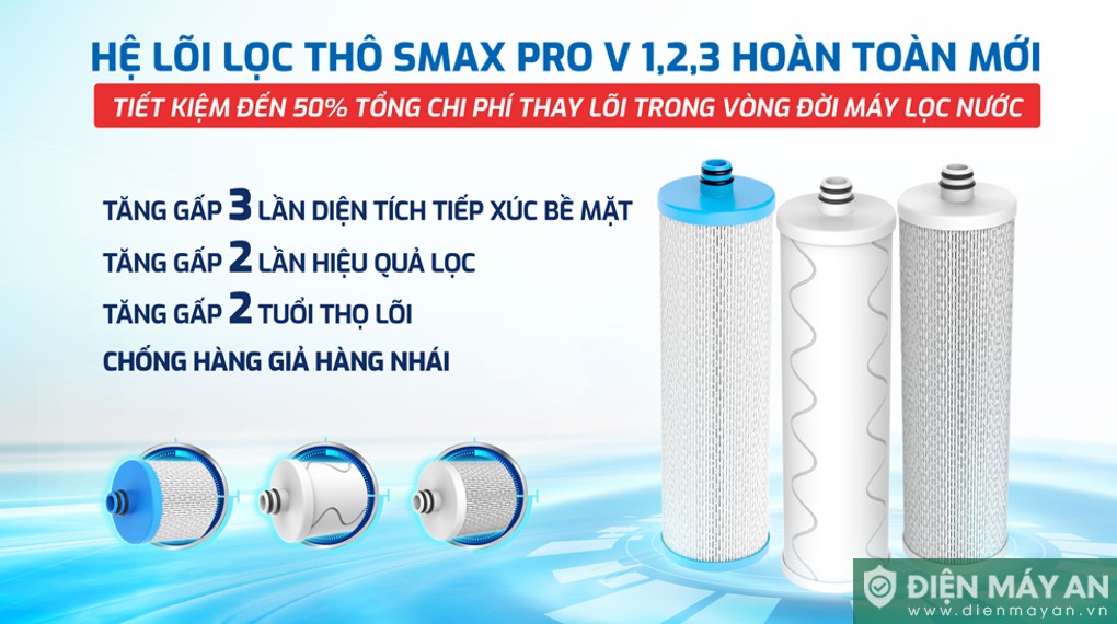 Máy lọc nước RO nóng nguội lạnh KAD-L68 11 lõi